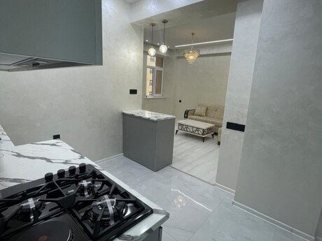 Abşeronda 2 otaqlı yeni tikili mənzil kirayə verilir, 55 m², 400 AZN/ay, şəkil 3 / 11