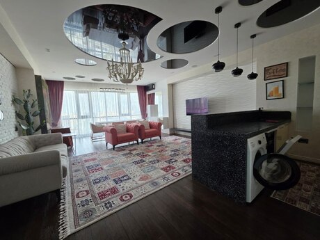 3-room new-build apartment for rent in Şah İsmayıl Xətai, 137 m², 2 300 AZN/mo, photo 3 / 12