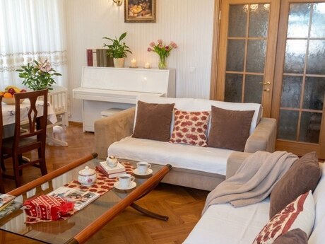 Elmlər Akademiyasında 4 otaqlı yeni tikili mənzil kirayə verilir, 120 m², 1 300 AZN/ay, şəkil 2 / 7
