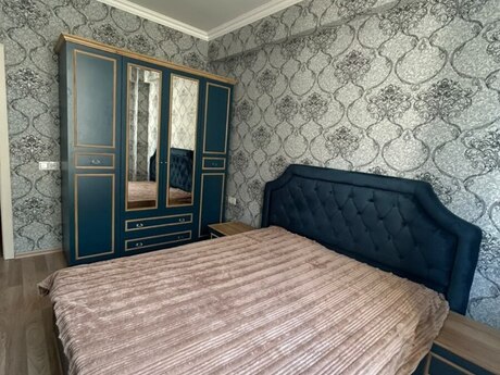 2-room new-build apartment for rent in Qurtuluş 93 residence, 55 m², 450 AZN/mo, photo 4 / 5