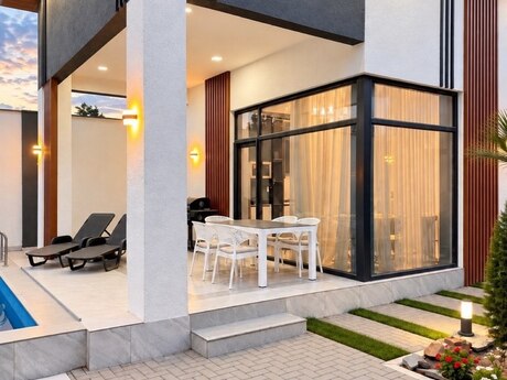 Mərdəkanda 4 otaqlı həyət evi kirayə verilir, 300 m², 1 000 AZN/ay, şəkil 2 / 9