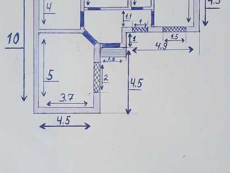 Fatmayıda 3 otaqlı həyət evi satılır, 80 m², 49 500 AZN, şəkil 5 / 9