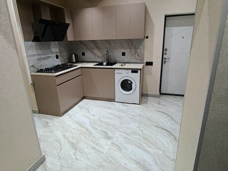 Gənclikdə 2 otaqlı yeni tikili mənzil kirayə verilir, 90 m², 1 100 AZN/ay, şəkil 5 / 8