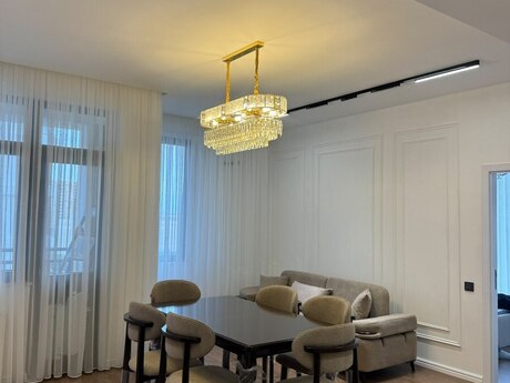 3-room new-build apartment for rent in 20 Yanvar, 95 m², 1 100 AZN/mo, photo 2 / 12
