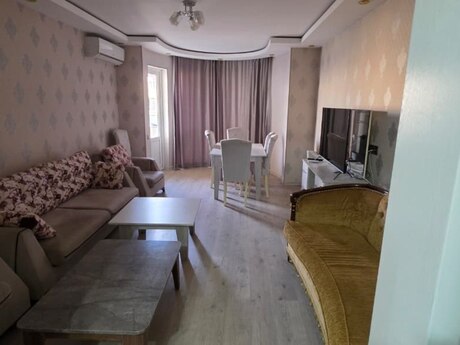 3-room new-build apartment for rent in 8 Noyabr, 110 m², 1 050 AZN/mo, photo 2 / 11