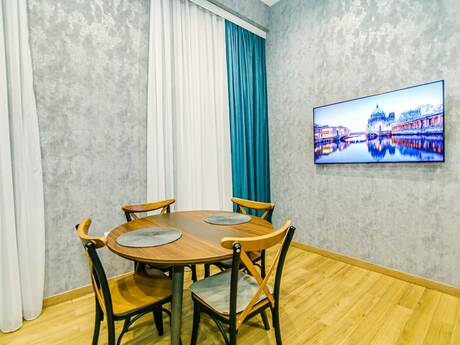 2-room new-build apartment for rent in Knightsbridge Residence White City, 48 m², 1 600 AZN/mo, photo 3 / 12