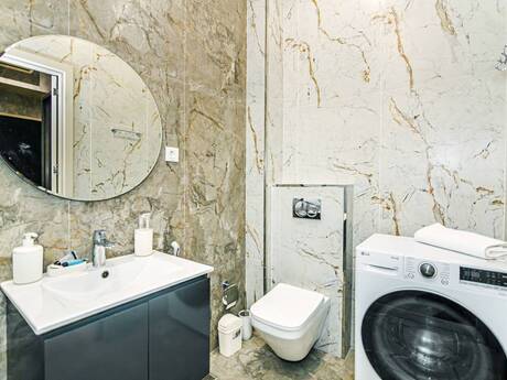 2-room new-build apartment for rent in Knightsbridge Residence White City, 48 m², 1 600 AZN/mo, photo 2 / 12