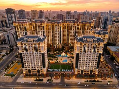 Triumph Palace kompleksində 3 otaqlı yeni tikili mənzil satılır, 122 m², 369 000 AZN, şəkil 4 / 10
