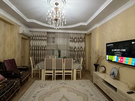 3 rooms · 86 m² · floor 3/6, Qurtuluş 93