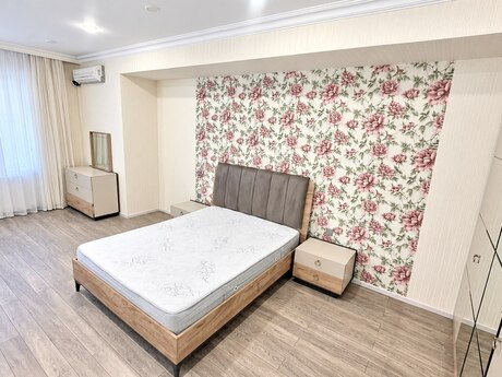 4-room new-build apartment for rent in Şah İsmayıl Xətai, 140 m², 1 600 AZN/mo, photo 5 / 12