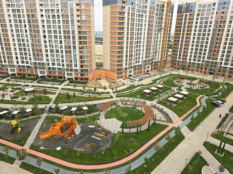 2 otaq · 59 m² · 11/18 mərtəbə, City Garden