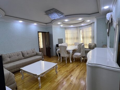8 Noyabrda 3 otaqlı yeni tikili mənzil kirayə verilir, 120 m², 175 AZN/ay, şəkil 3 / 12