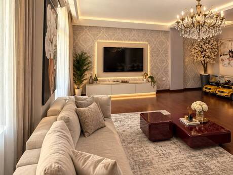 Crown City Residence kompleksində 3 otaqlı yeni tikili mənzil satılır, 145 m², 465 000 AZN, şəkil 5 / 12