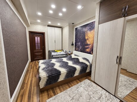 İnşaatçılarda 3 otaqlı yeni tikili mənzil kirayə verilir, 85 m², 800 AZN/ay, şəkil 5 / 9
