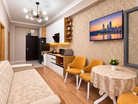 Zümrüd Residence kompleksində 2 otaqlı yeni tikili mənzil satılır, 45 m², 190 000 AZN, şəkil 4 / 7