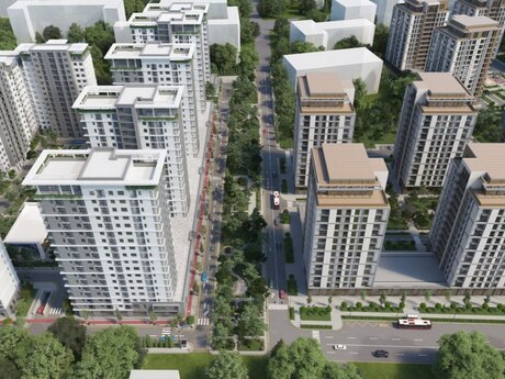 Avant Park kompleksində 2 otaqlı yeni tikili mənzil satılır, 68,1 m², 184 000 AZN, şəkil 3 / 9