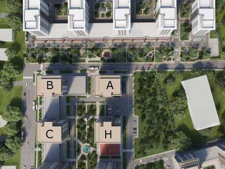 Avant Park kompleksində 2 otaqlı yeni tikili mənzil satılır, 68,1 m², 184 000 AZN, şəkil 2 / 9