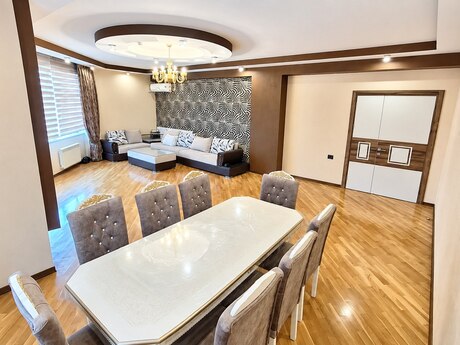 Şah İsmayıl Xətaidə 3 otaqlı yeni tikili mənzil kirayə verilir, 135 m², 1 300 AZN/ay, şəkil 2 / 12