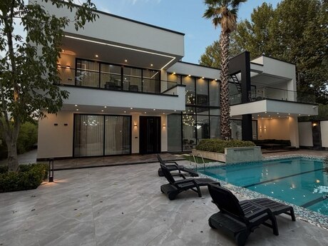Mərdəkanda 5 otaqlı həyət evi kirayə verilir, 400 m², 1 500 AZN/ay, şəkil 2 / 12