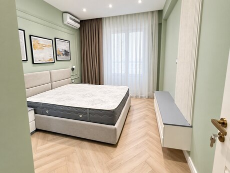 BCR Khatai kompleksində 2 otaqlı yeni tikili mənzil kirayə verilir, 70 m², 1 550 AZN/ay, şəkil 5 / 10
