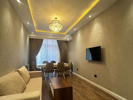 2-room new-build apartment for rent in Nizami City, 80 m², 1 300 AZN/mo, photo 2 / 10