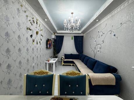 3 rooms · 50 m² · floor 9/9, Qurtuluş 93