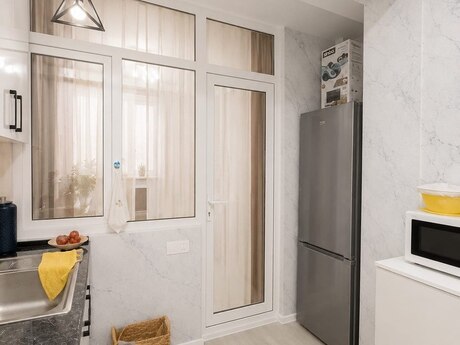 Abşeronda 1 otaqlı yeni tikili mənzil satılır, 30 m², 56 000 AZN, şəkil 3 / 8