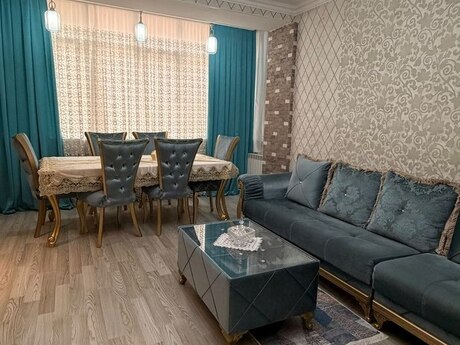 Qurtuluş 93 kompleksində 3 otaqlı yeni tikili mənzil satılır, 120 m², 163 000 AZN, şəkil 3 / 12