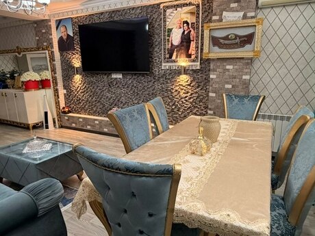 Qurtuluş 93 kompleksində 3 otaqlı yeni tikili mənzil satılır, 120 m², 163 000 AZN, şəkil 2 / 12