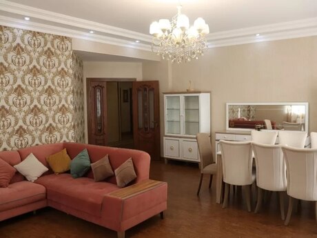 Elmlər Akademiyasında 3 otaqlı yeni tikili mənzil kirayə verilir, 150 m², 1 200 AZN/ay, şəkil 3 / 12