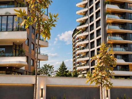 2-room new-build apartment for sale in Greenville Residence, 80 m², 150 000 AZN, photo 2 / 9