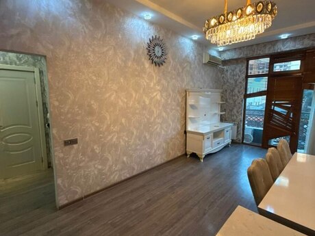 2-room new-build apartment for rent in Qara Qarayev, 60 m², 700 AZN/mo, photo 2 / 12