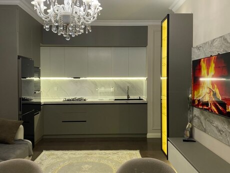3-room new-build apartment for rent in City Garden, 85 m², 1 200 AZN/mo, photo 4 / 12
