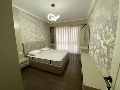 3-room new-build apartment for rent in City Garden, 85 m², 1 200 AZN/mo, photo 5 / 12