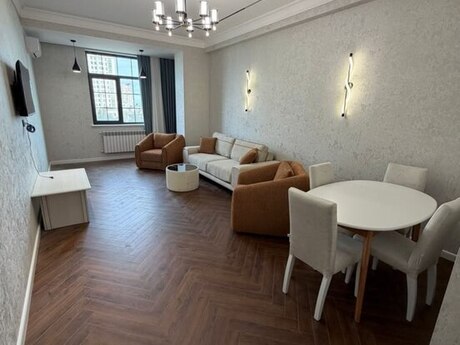 Elmlər Akademiyasında 2 otaqlı yeni tikili mənzil kirayə verilir, 68 m², 1 400 AZN/ay, şəkil 2 / 12