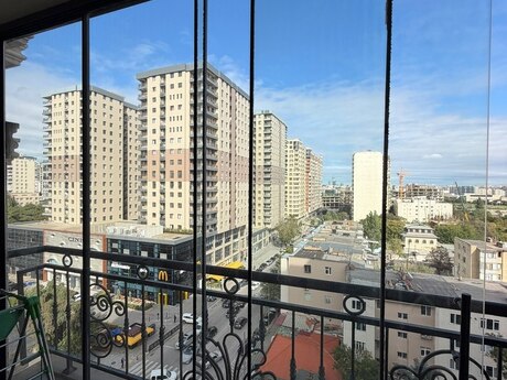 3-room new-build apartment for rent in Azadlıq Residence, 128 m², 1 300 AZN/mo, photo 4 / 12