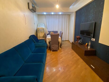Abşeronda 2 otaqlı yeni tikili mənzil kirayə verilir, 78 m², 450 AZN/ay, şəkil 2 / 12