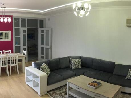 Yasamalda 4 otaqlı yeni tikili mənzil kirayə verilir, 124 m², 4 250 AZN/ay, şəkil 2 / 12