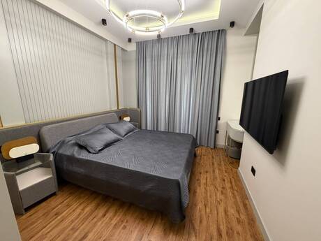 Ağ şəhərdə 2 otaqlı yeni tikili mənzil kirayə verilir, 66 m², 1 600 AZN/ay, şəkil 2 / 9