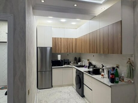 Abşeronda 2 otaqlı yeni tikili mənzil kirayə verilir, 64 m², 200 AZN/ay, şəkil 4 / 5