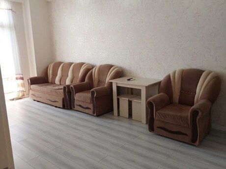 Abşeronda 2 otaqlı yeni tikili mənzil kirayə verilir, 75 m², 450 AZN/ay, şəkil 2 / 10