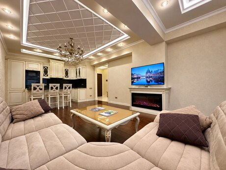 Park Azure kompleksində 3 otaqlı yeni tikili mənzil kirayə verilir, 100 m², 1 800 AZN/ay, şəkil 2 / 12