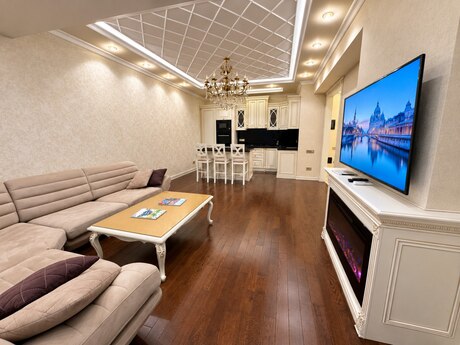 Park Azure kompleksində 3 otaqlı yeni tikili mənzil kirayə verilir, 100 m², 1 800 AZN/ay, şəkil 3 / 12