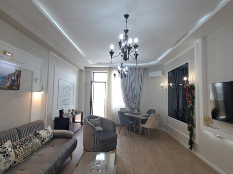 Yasamalda 2 otaqlı yeni tikili mənzil kirayə verilir, 89 m², 1 200 AZN/ay, şəkil 4 / 12