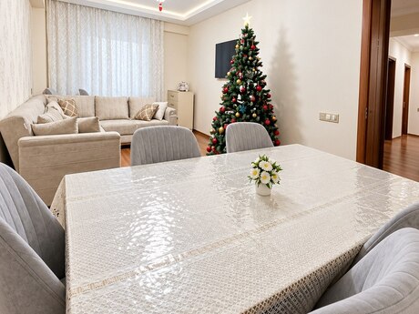 Kosmos kompleksində 3 otaqlı yeni tikili mənzil satılır, 129 m², 298 500 AZN, şəkil 3 / 12