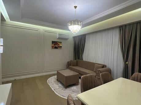 3-room new-build apartment for rent in City Garden, 90 m², 1 300 AZN/mo, photo 2 / 12