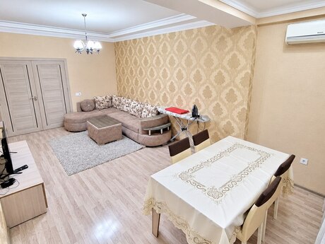 Şah İsmayıl Xətaidə 2 otaqlı yeni tikili mənzil kirayə verilir, 70 m², 1 000 AZN/ay, şəkil 2 / 12