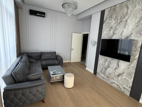 City Garden kompleksində 3 otaqlı yeni tikili mənzil kirayə verilir, 85 m², 1 400 AZN/ay, şəkil 3 / 12