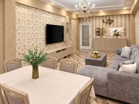 İnşaatçılarda 3 otaqlı yeni tikili mənzil satılır, 96 m², 244 000 AZN, şəkil 2 / 11