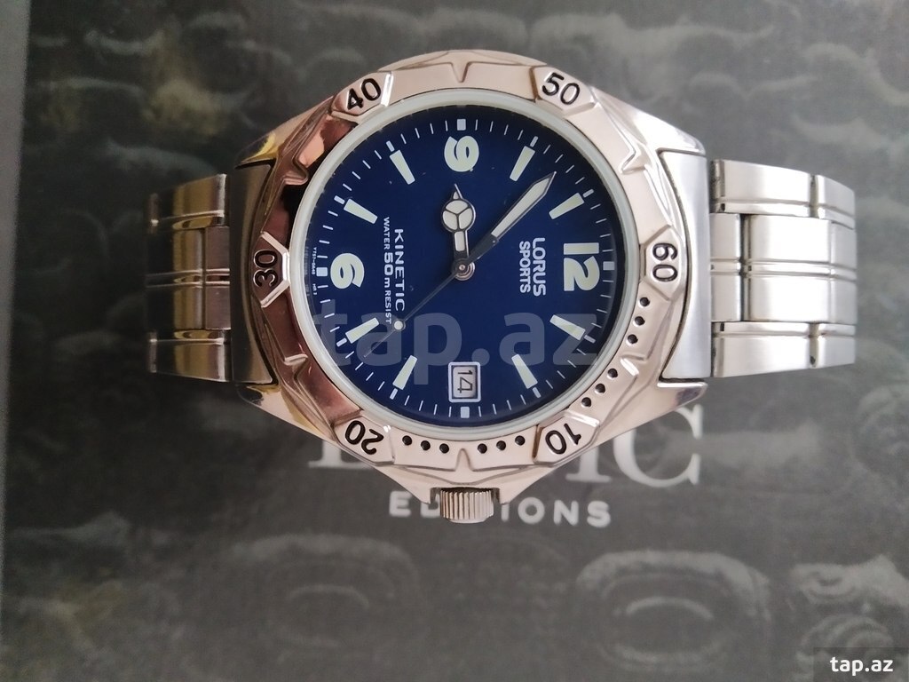 lorus sports kinetic watch